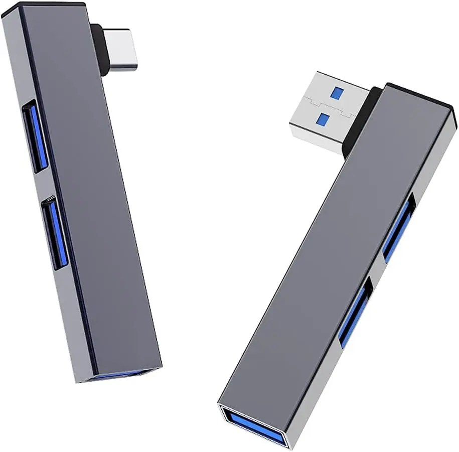 USB C 허브 3.0 타입 C 3.1 3포트 멀티 USB 스플리터 OTG 어댑터 (샤오미, 레노버, 맥북 프로 13, 15, 에어 프로 컴퓨터 액세서리용)