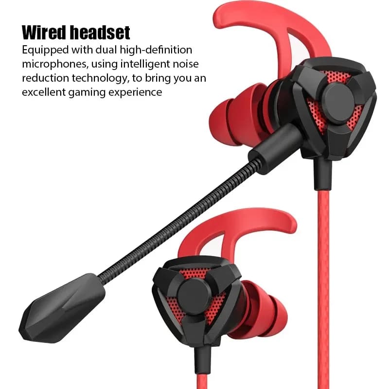 마이크 포함 게이머 헤드폰, 유선 이어폰, 게이밍 이어버드, Pubg PS4 CSGO Casque 휴대폰 태블릿 노트북, 범용 게임용 헤드셋