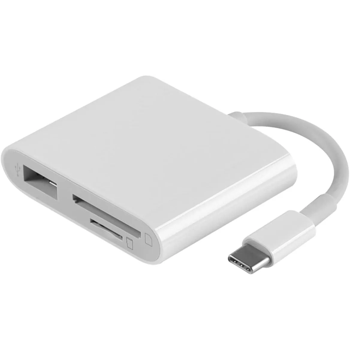 유형 C 어댑터 TF SD 메모리 카드 리더기 OTG Writer 컴팩트 플래시 USB-C for IPad Pro Huawei Macbook Samsung Xiaomi Cardreader