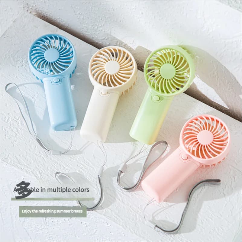 MEET SUN 휴대용 선풍기, 창의적이고 컴팩트한 포켓형 핸드헬드 선풍기, 가벼운 미니 선풍기 (AAA 배터리 미포함)