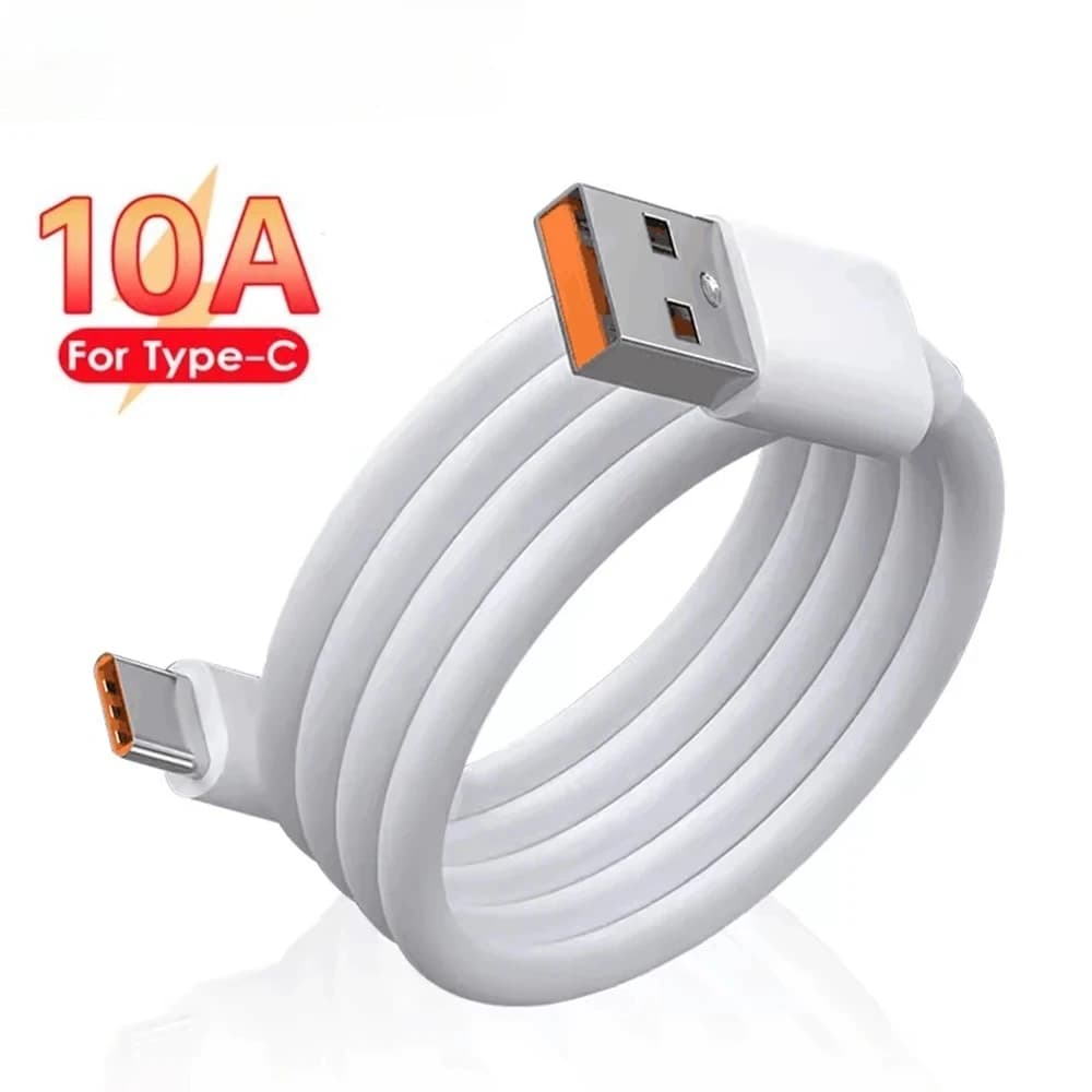 10A 120W 타입 C 케이블 고속 충전 휴대폰 충전기 데이터 케이블 (화웨이 메이트 40 50, 아너, 삼성, 샤오미 USB C 퀵차지 케이블)