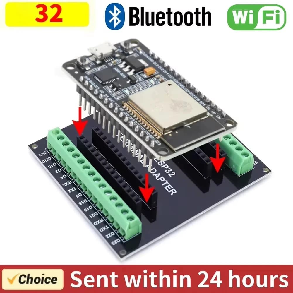 ESP32 개발 보드 WiFi + 블루투스 모듈 초저전력 소비 듀얼 코어 NodeMCU-32 32D 32U 30핀 보드