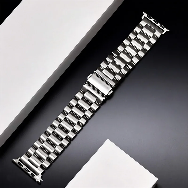 애플 워치 울트라 2 3 밴드 46mm 49mm 40mm 44mm 42mm 41mm 45mm용 스테인리스 스틸 스트랩, 아이워치 시리즈 10 9 8 7 SE 6 5 4용 팔찌