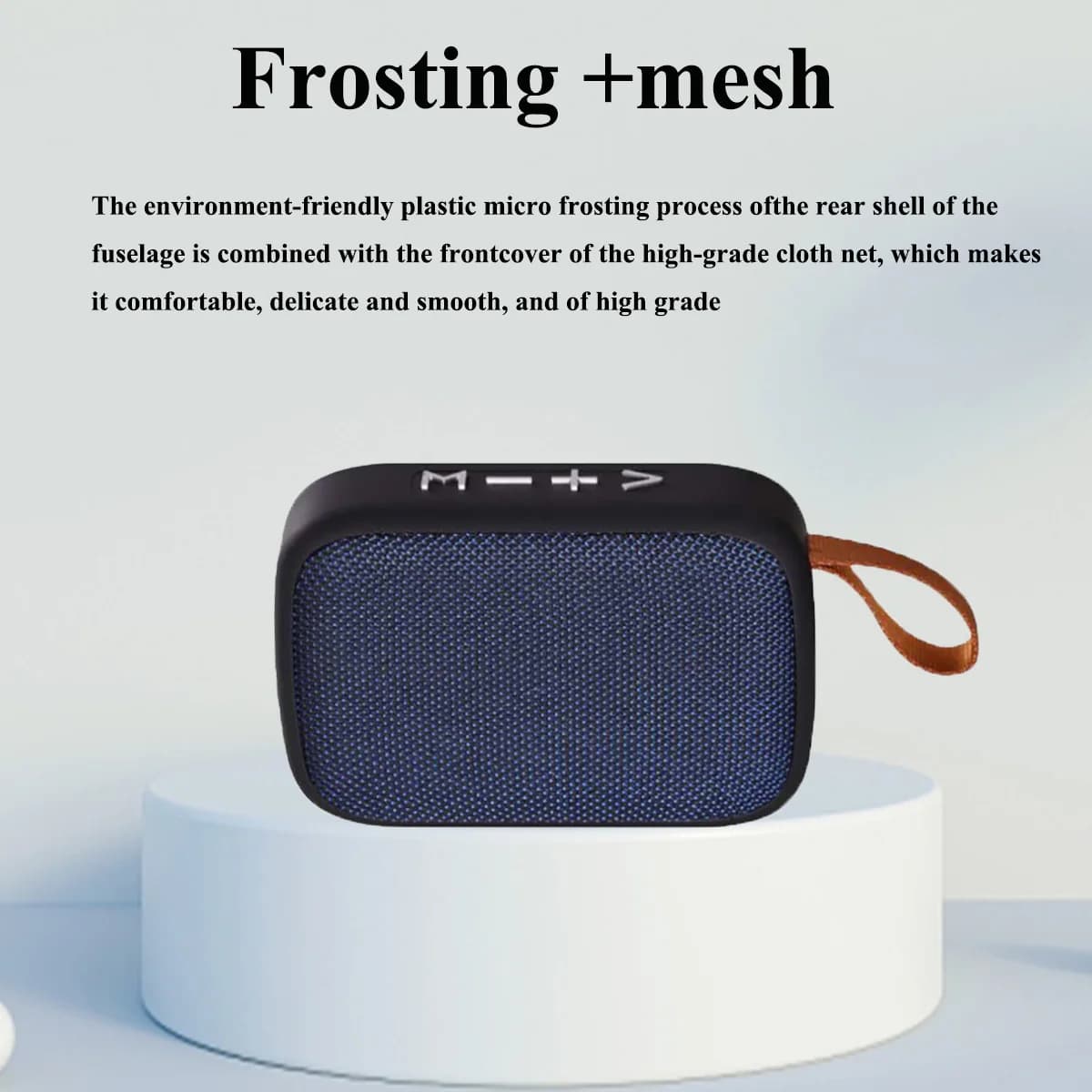휴대용 무선 사운드 바 500mAh 배터리 블루투스 5.0 야외 실내 스포츠 HIFI 맞춤형 고품질 스피커 사운드 바
