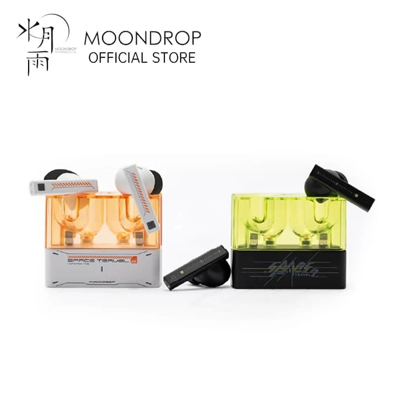 MOONDROP Space Travel 2 이어폰 HiFi 소음 제거 TWS 무선 블루투스 6.0 ANC 저지연 게임 모드 SBC/AAC 게임용 헤드셋