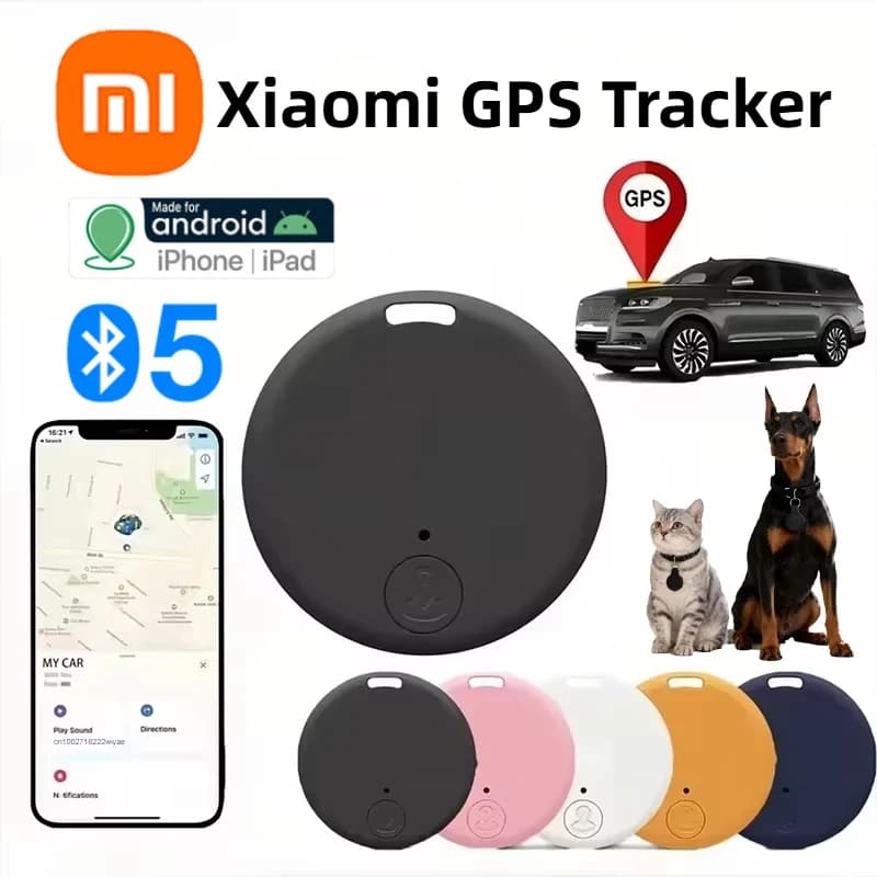 샤오미 GPS 트래커 블루투스 5.0 분실 방지 GPS 미니 장치 애완 동물 노인 어린이 가방 지갑 자동차 추적 IOS 안드로이드 스마트 파인더